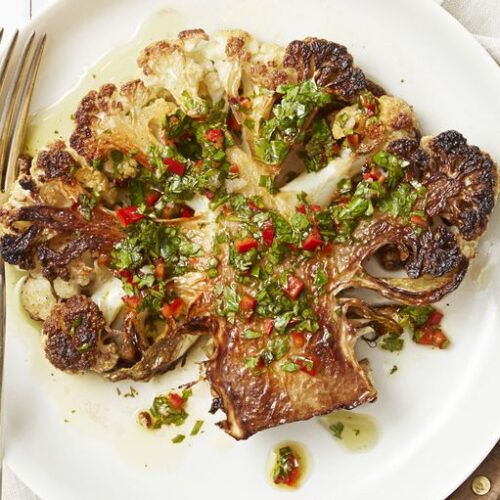 Cauliflower steak recipe